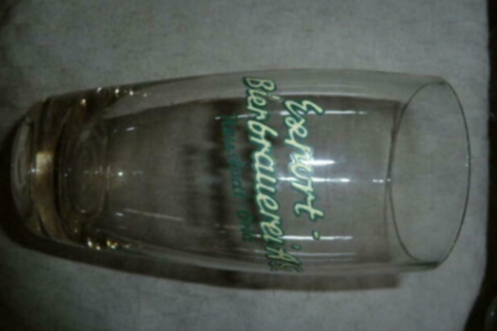 #I Bier glas EXPORT - BIERBRAUEREI AG. Neustadt - Orla 0,3L, Collections, Verres & Petits Verres, Neuf, Verre à bière, Enlèvement ou Envoi