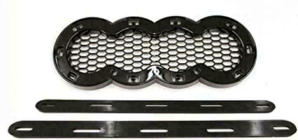 Support de logo AUDI noir brillant pour logo AUDI 275x95mm, Auto diversen, Tuning en Styling, Ophalen of Verzenden