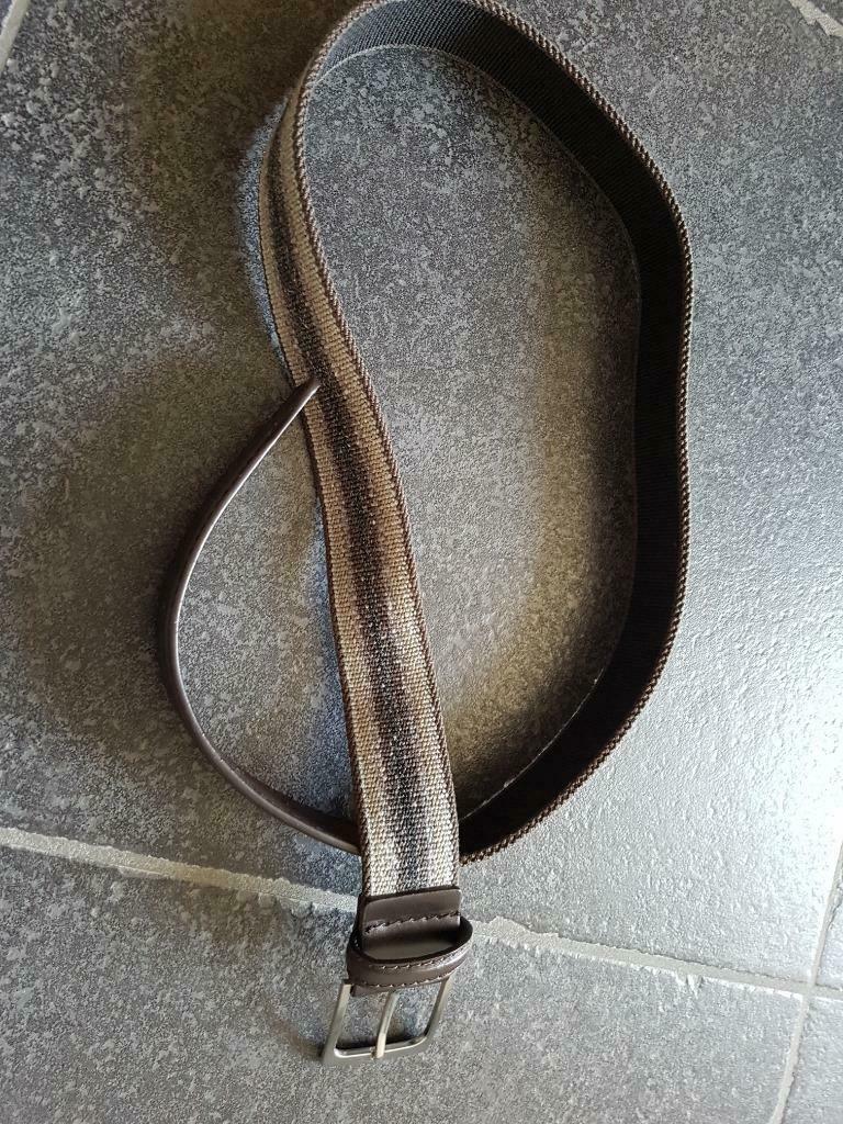 Heren riem, Kleding | Heren, Riemen en Ceintuurs, 95 tot 105 cm, Bruin, Nieuw, Ophalen of Verzenden
