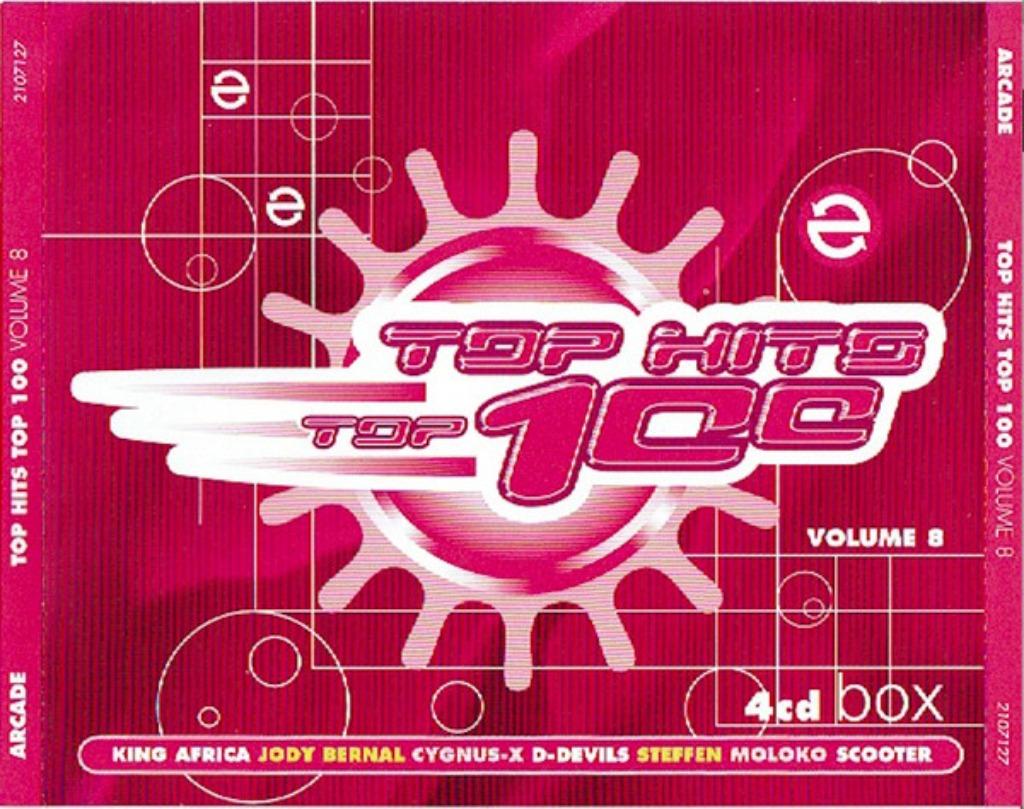CD top hits  top 100 volume 8  4 cd's, Ophalen of Verzenden, Zo goed als nieuw
