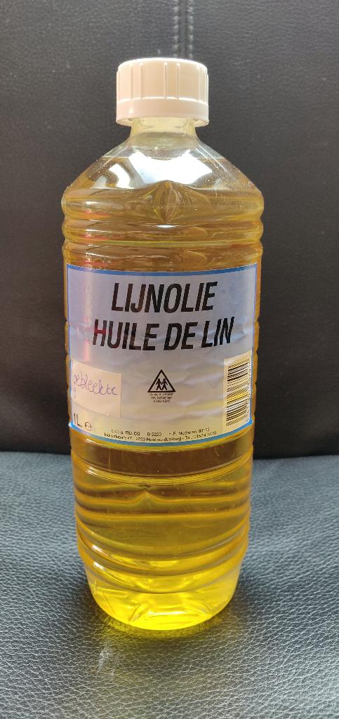 gebleekte lijnolie, Ophalen