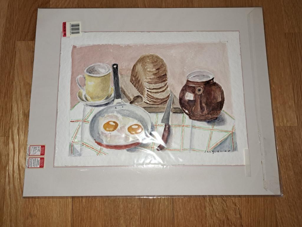 Aquarelle J.PAULHAN (CUISINE), Enlèvement