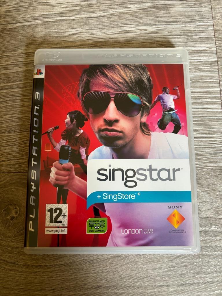 Sony PS3 Singstar + 2 microfoons, Ophalen of Verzenden, Gebruikt