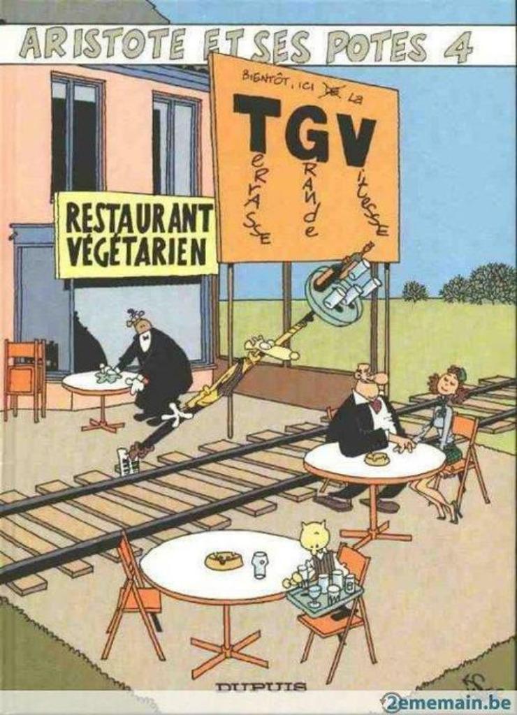 Aristote et ses potes - 4 - TGV, Une BD, Enlèvement ou Envoi, Utilisé