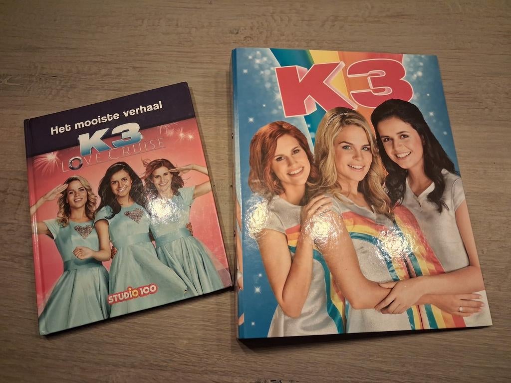 K3 map en boek, Ophalen of Verzenden