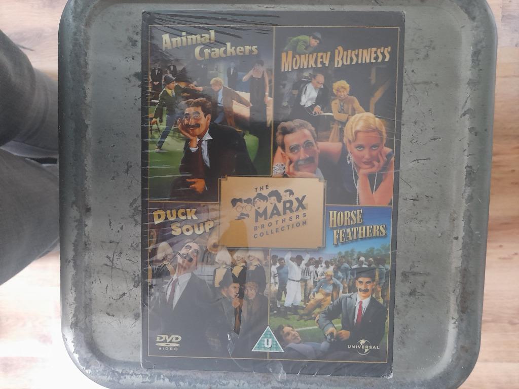 Marx Brothers collection (4 films), Cd's en Dvd's, Alle leeftijden, Verzenden, Nieuw in verpakking