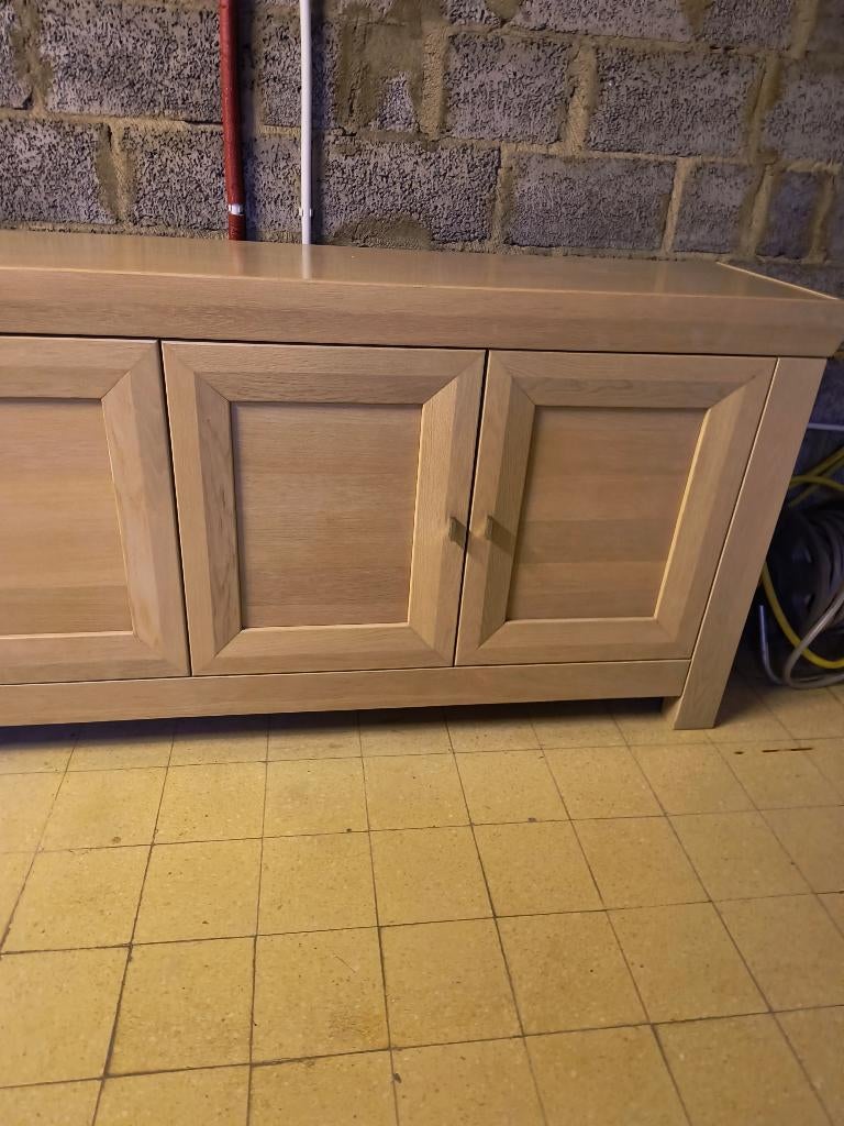 Mooie lage kast, Ophalen, Eikenhout, 50 tot 100 cm, 25 tot 50 cm
