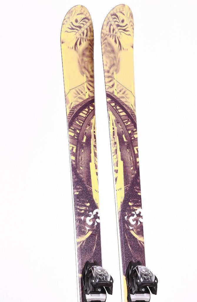 182 freeride ski's G3 TICKET, yellow, grip walk + Marker 10, Sport en Fitness, Ophalen of Verzenden, Carve, 180 cm of meer, Gebruikt