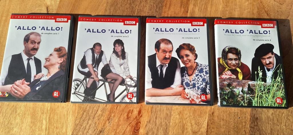 'Allo 'Allo seizoen 1 - 4, Cd's en Dvd's, Ophalen