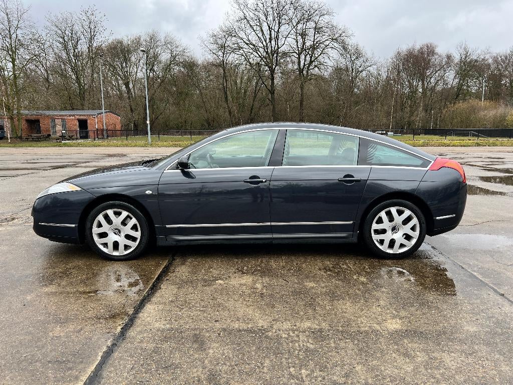 2007 Citroën C6 2.7 HDi V6 Exclusive bas km en état impec, Cuir, Noir, 5 portes, 6 cylindres