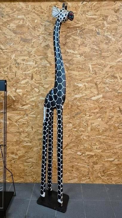 Giraffe van hout - mooi als decoratie!, Ophalen