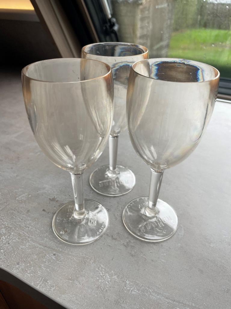 BRUNNER wijnglas polycarbonaat, Enlèvement, Utilisé