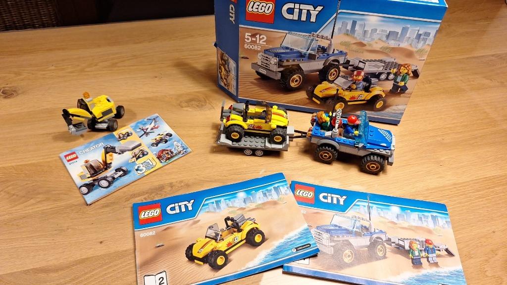 Lego city 60082 + 31014, Ophalen of Verzenden, Zo goed als nieuw, Complete set, Lego
