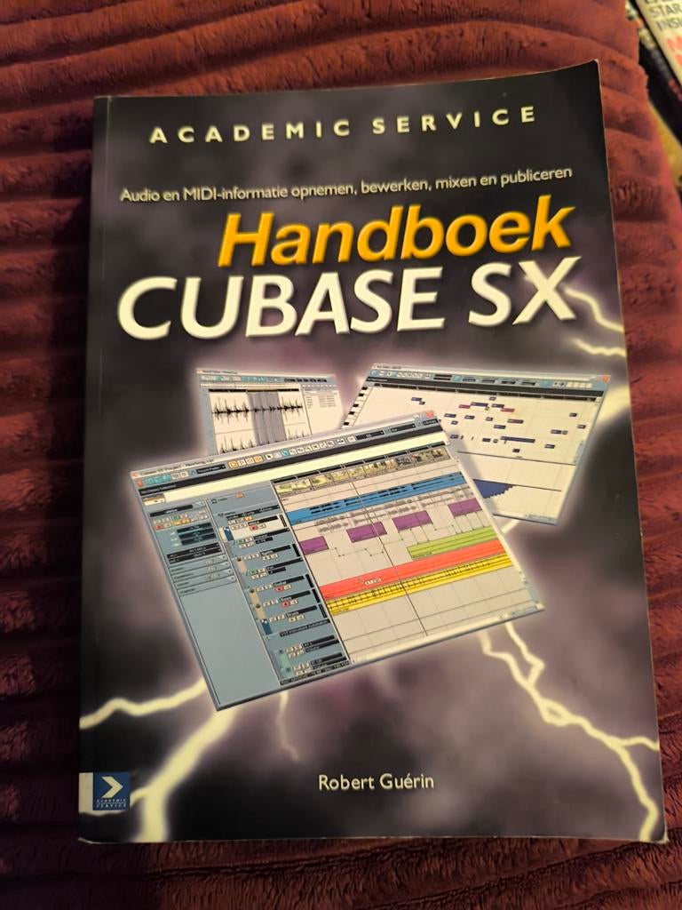 Koopje!! Handboek Cubase SX Power, Enlèvement ou Envoi, Comme neuf, R. Guerin