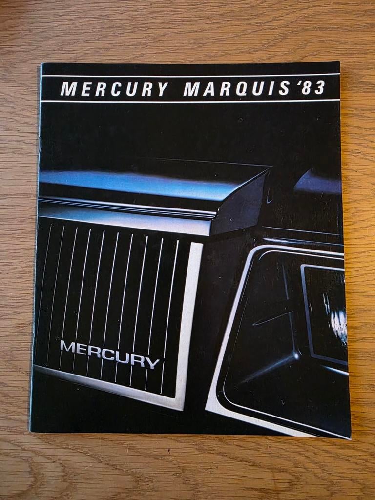 Brochure Mercury Marquis, Envoi