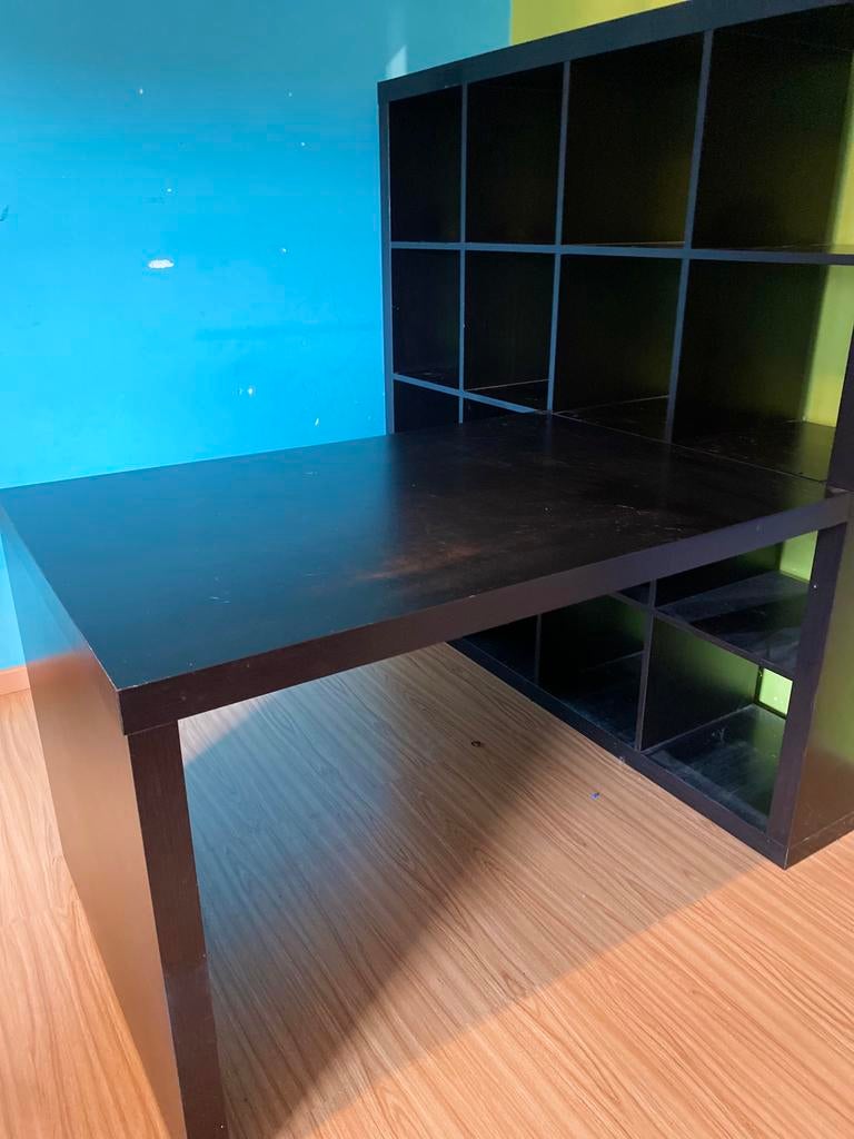 Bureau Kallax, Enlèvement, Utilisé
