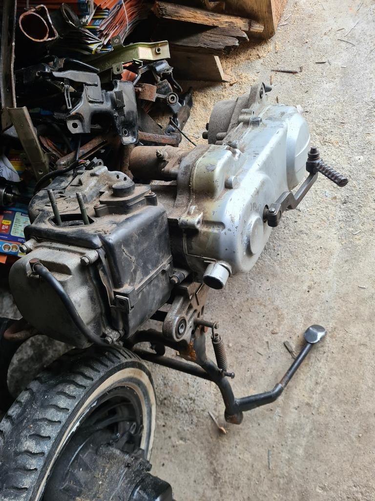 Motorblok 50cc scooter GY6 volledig in draaiende staat 4takt, Ophalen of Verzenden