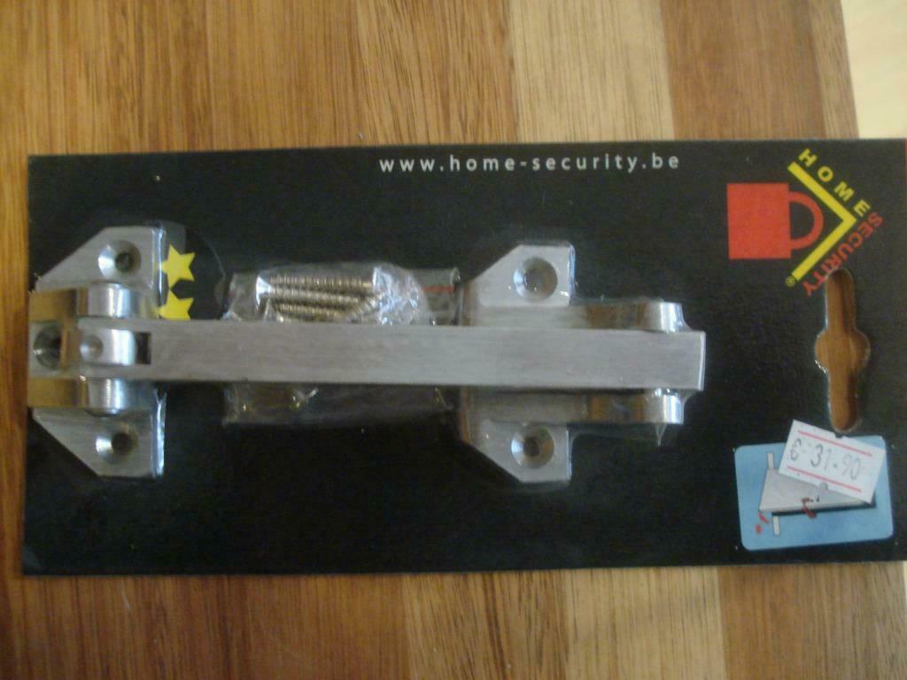 Entrebailleur home security en laiton chromé neuf, Ophalen of Verzenden, Nieuw
