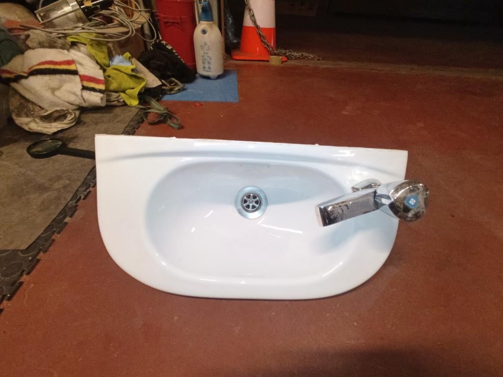 Lavabo met kraan  Sphinx  en ideal standaard, Ophalen, Zo goed als nieuw, Kraan