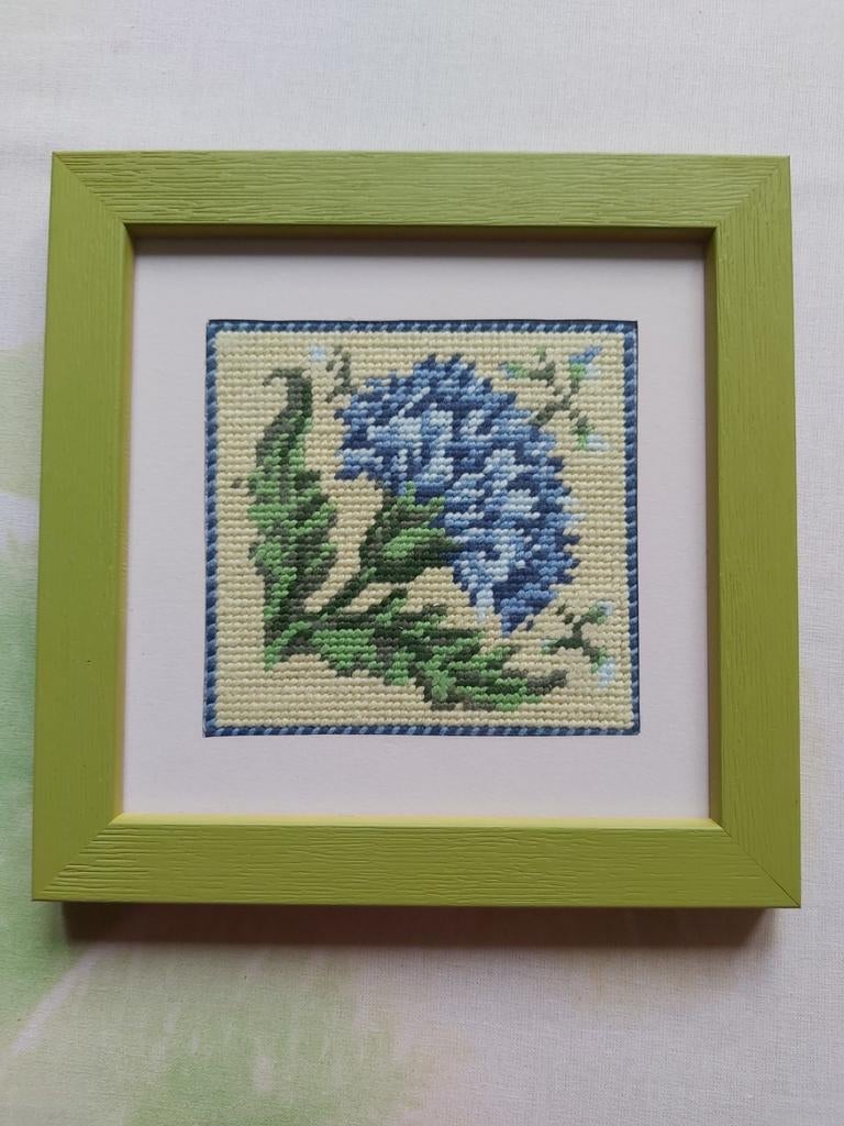 Kader met halve kruissteek, Hobby en Vrije tijd, Ophalen of Verzenden, Nieuw