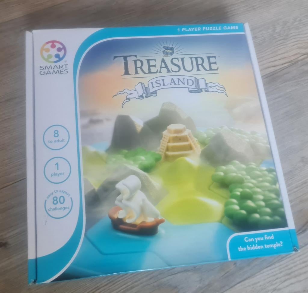 Smart games Treasure Island, Hobby en Vrije tijd, Gezelschapsspellen | Overige, Ophalen of Verzenden, Zo goed als nieuw