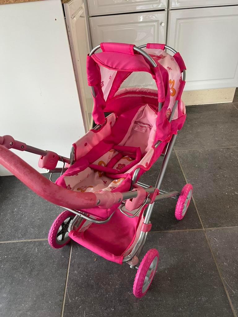 Landeau rose pour enfant a partir de 3, 4 ans, Ophalen, Gebruikt