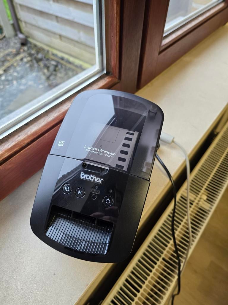 Labelprinter, Ophalen