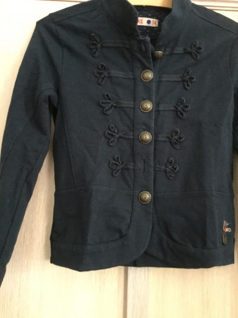 Marine blauwe vest van CKS 14 jaar, Kinderen en Baby's, Kinderkleding | Maat 164, Meisje, Trui of Vest, Ophalen of Verzenden, CKS