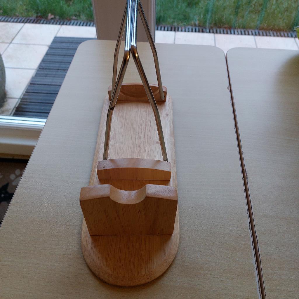 porte bouteille, Maison & Meubles, Enlèvement, Utilisé, Bois, Moins de 5 bouteilles