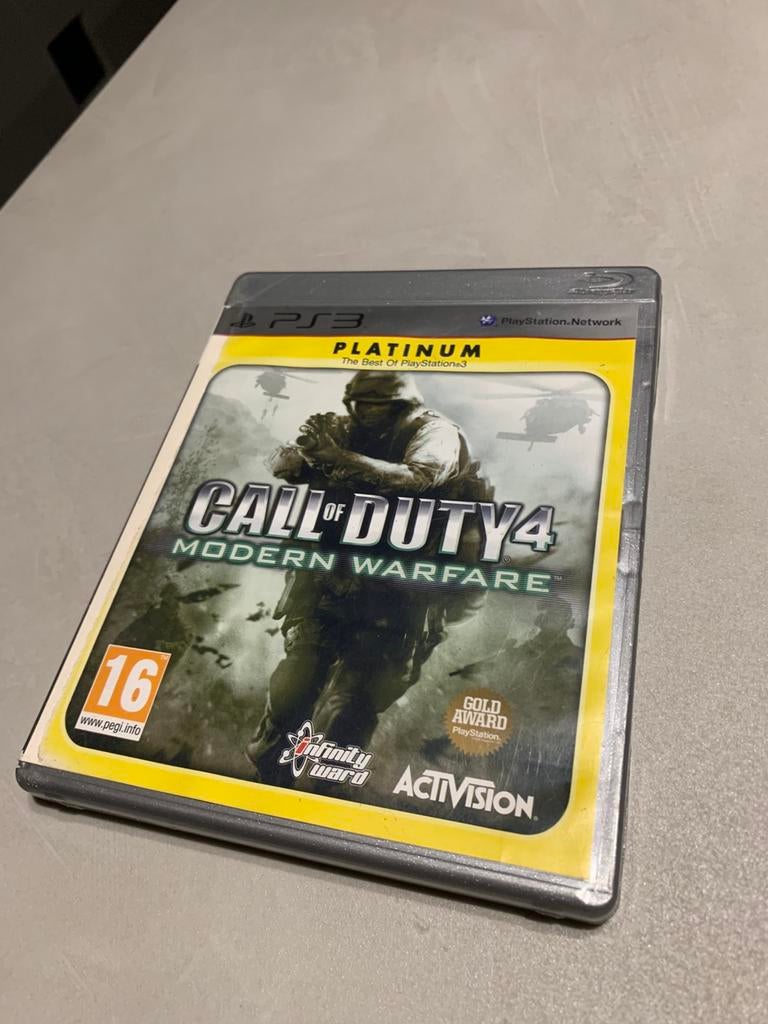 Ps3 Call of Duty 4 Modern warfare Playstation 3, Ophalen of Verzenden, Zo goed als nieuw