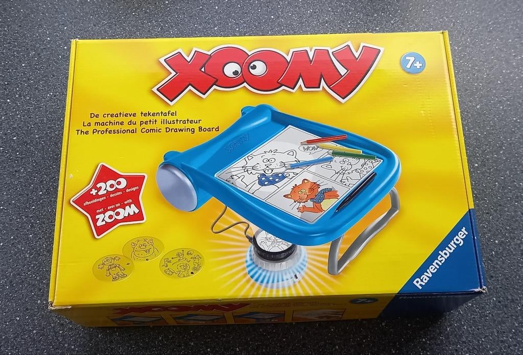 Xoomy Tekenmachine, Ophalen, Zo goed als nieuw, Knutselen, Met licht