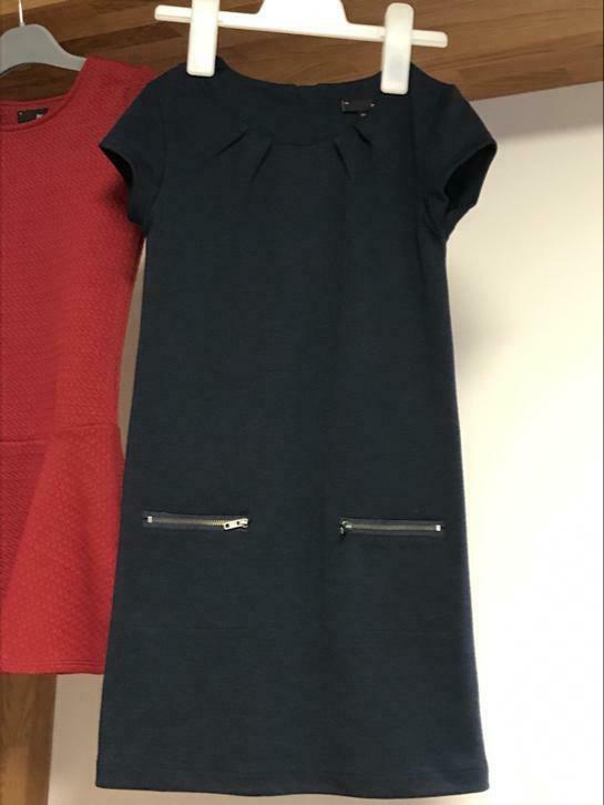 Robe bleu marine JBC taille 128, Comme neuf, JBC, Fille, Robe ou Jupe