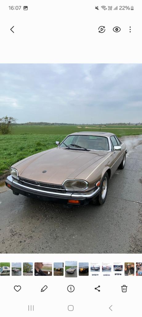 Jaquar xjs sunroof coupe, Autos, Oldtimers & Ancêtres, Cuir, Achat, Beige, Boîte manuelle