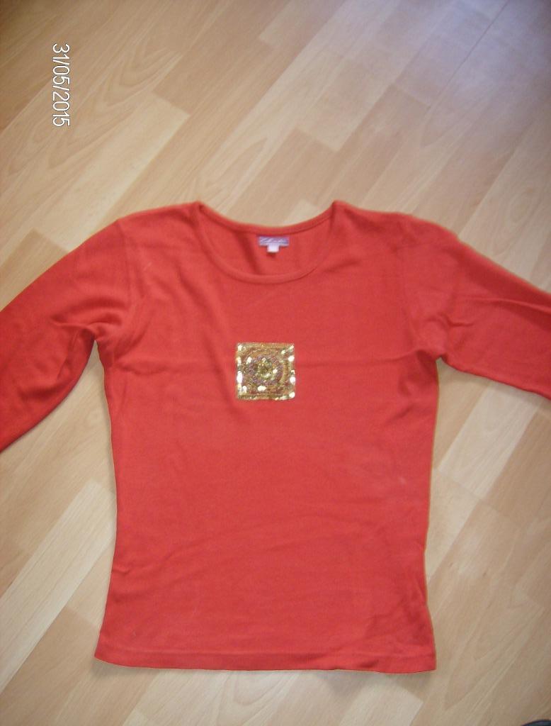 trui rood merk charter - maat s 3/4 mouw, Kleding | Dames, Charter, Ophalen of Verzenden, Maat 36 (S), Gedragen