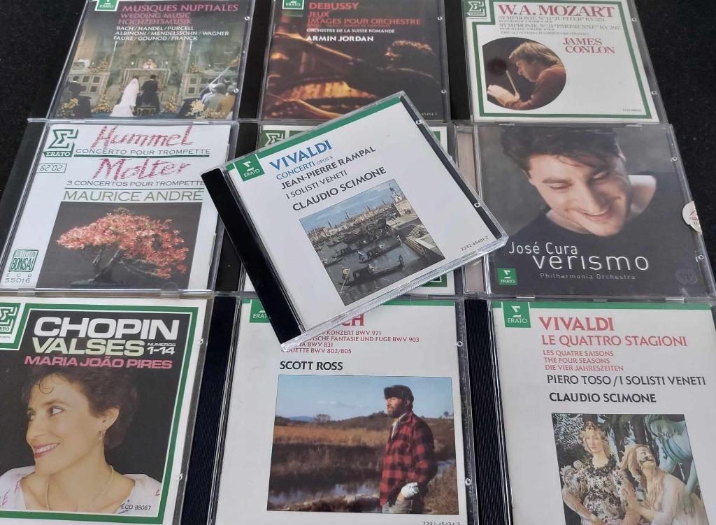 ERATO - Classical Music CD's, Enlèvement ou Envoi, Classicisme, Utilisé, Musique de chambre