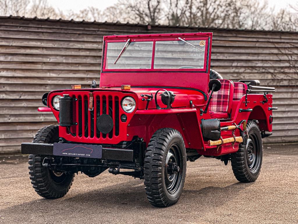 Jeep Willys CJ3A, 4 zetels, Stof, 4 cilinders, Bedrijf