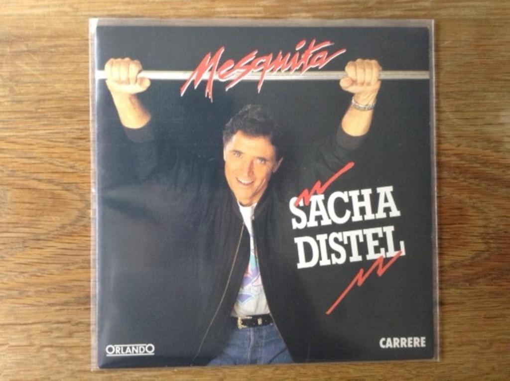 single sacha distel, Cd's en Dvd's, Vinyl Singles, Pop, Ophalen of Verzenden
