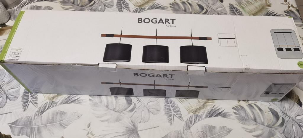 Suspension luminaire BOGART, Enlèvement, Neuf, 75 cm ou plus