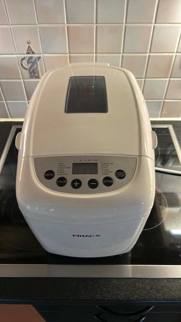 Broodbakmachine, Ophalen, Zo goed als nieuw