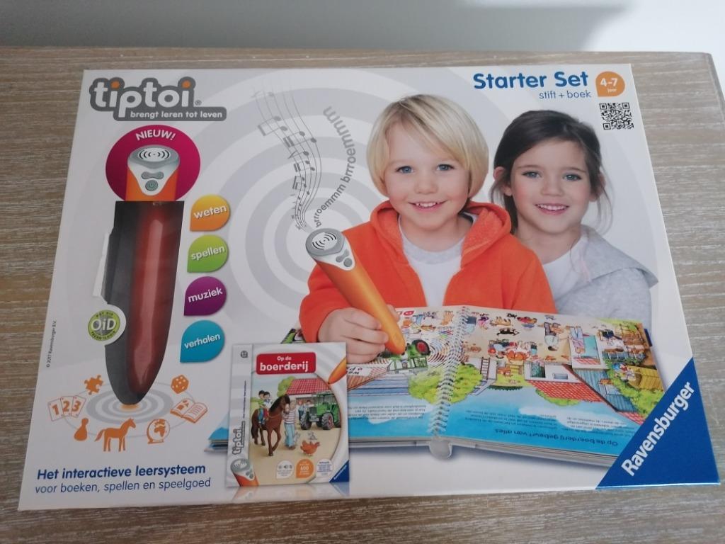 Tiptoi - Starterset Boerderij en getallen, Kinderen en Baby's, Ophalen, Zo goed als nieuw