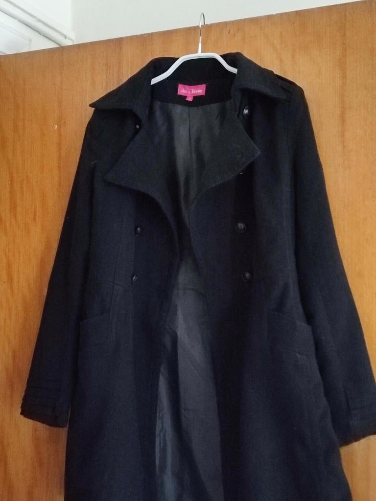 Mooie jas maat 2, Kleding | Dames, Maat 38/40 (M), Zwart, Ophalen of Verzenden, Zo goed als nieuw