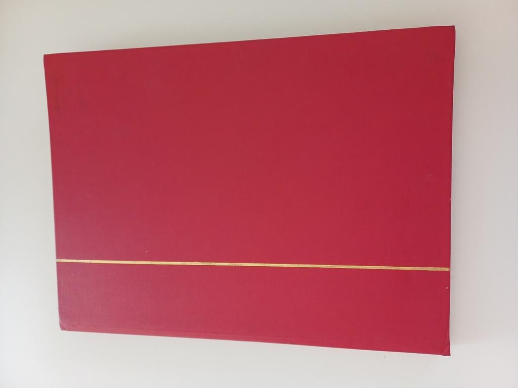 Postzegelboek met diverse postzegels, Ophalen