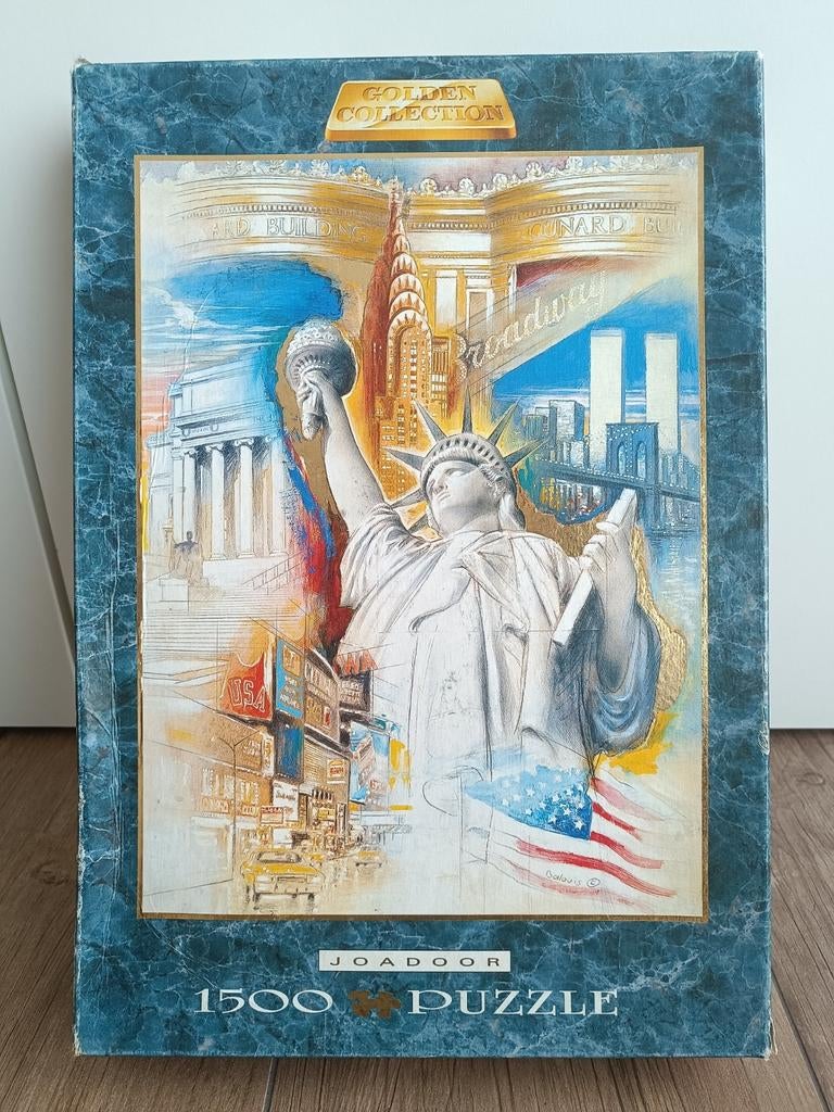 Puzzel New York Amerika 1500 stuks, Ophalen of Verzenden