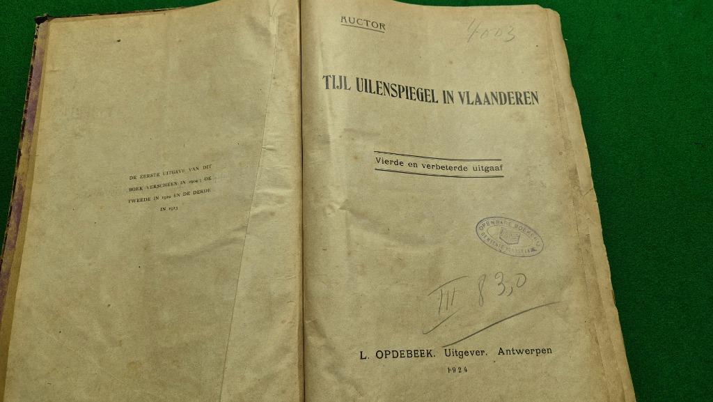Tijl Uilenspiegel in Vaanderen, Boeken, Ophalen of Verzenden, Gelezen