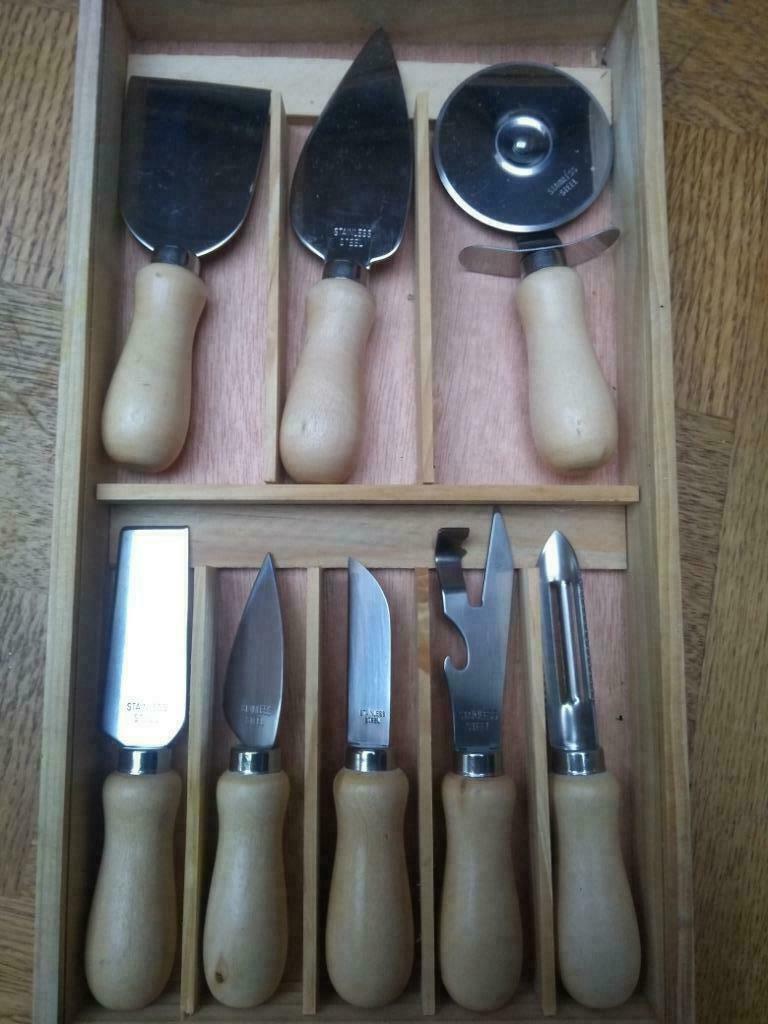 ensemble de couteaux de cuisine pour toutes les tâches, Neuf, Enlèvement ou Envoi, Autres types, Autres matériaux