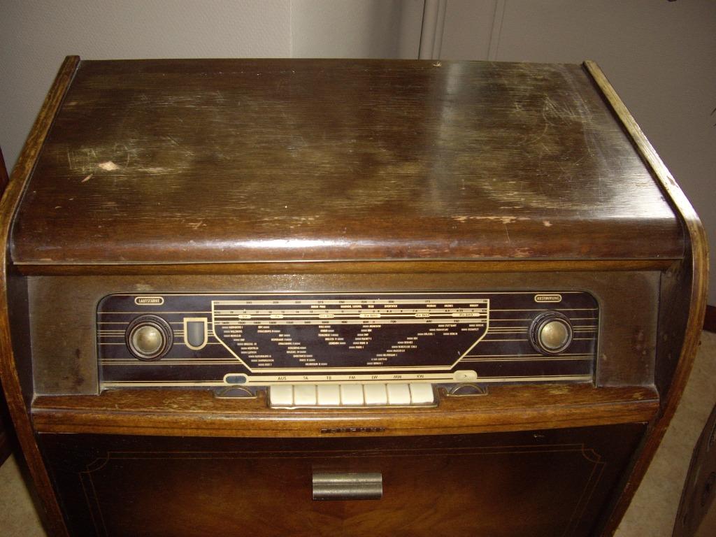 Violetta radio/platenspeler 1955-1956, Antiek en Kunst, Ophalen