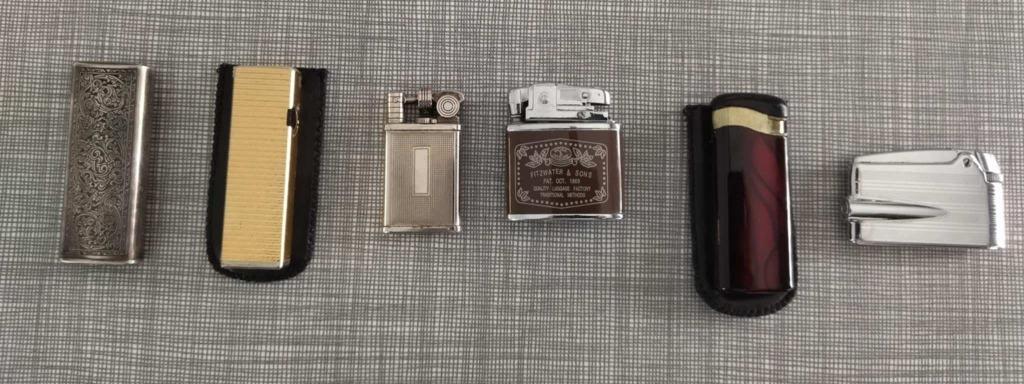 Verzameling aanstekers, Collections, Articles de fumeurs, Briquets & Boîtes d'allumettes, Utilisé, Briquet, Enlèvement