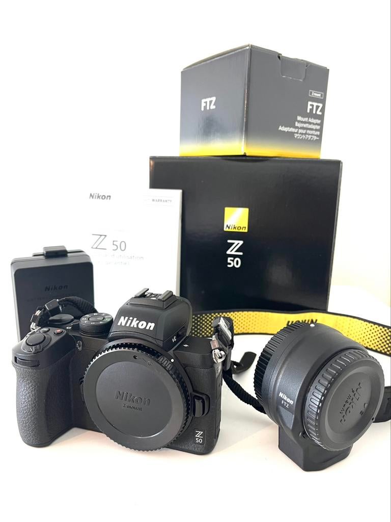 Nikon Z50 in perfecte staat, Ophalen of Verzenden