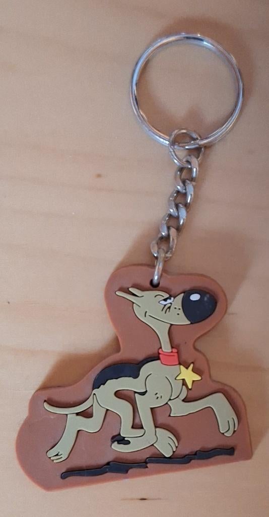 Rantanplan sleutelhanger, Verzamelen, Stripfiguren, Zo goed als nieuw, Overige typen, Overige figuren, Ophalen