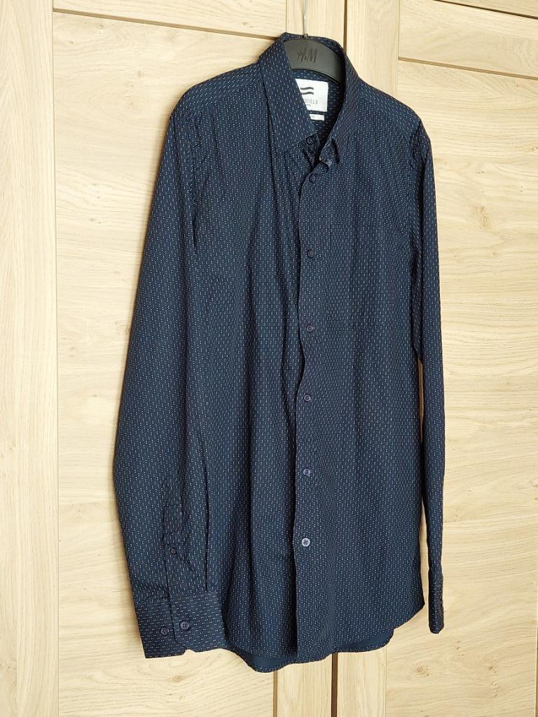 Hemd donkerblauw Bel en bo maat 37/38, Kleding | Heren, Ophalen of Verzenden, Zo goed als nieuw, Blauw, Bel & Bo